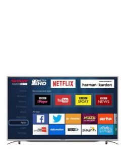 Sharp Lc-49Cug8362Ks 49 Inch, 4K Ultra Hd Certified, Smart Tv - Black
